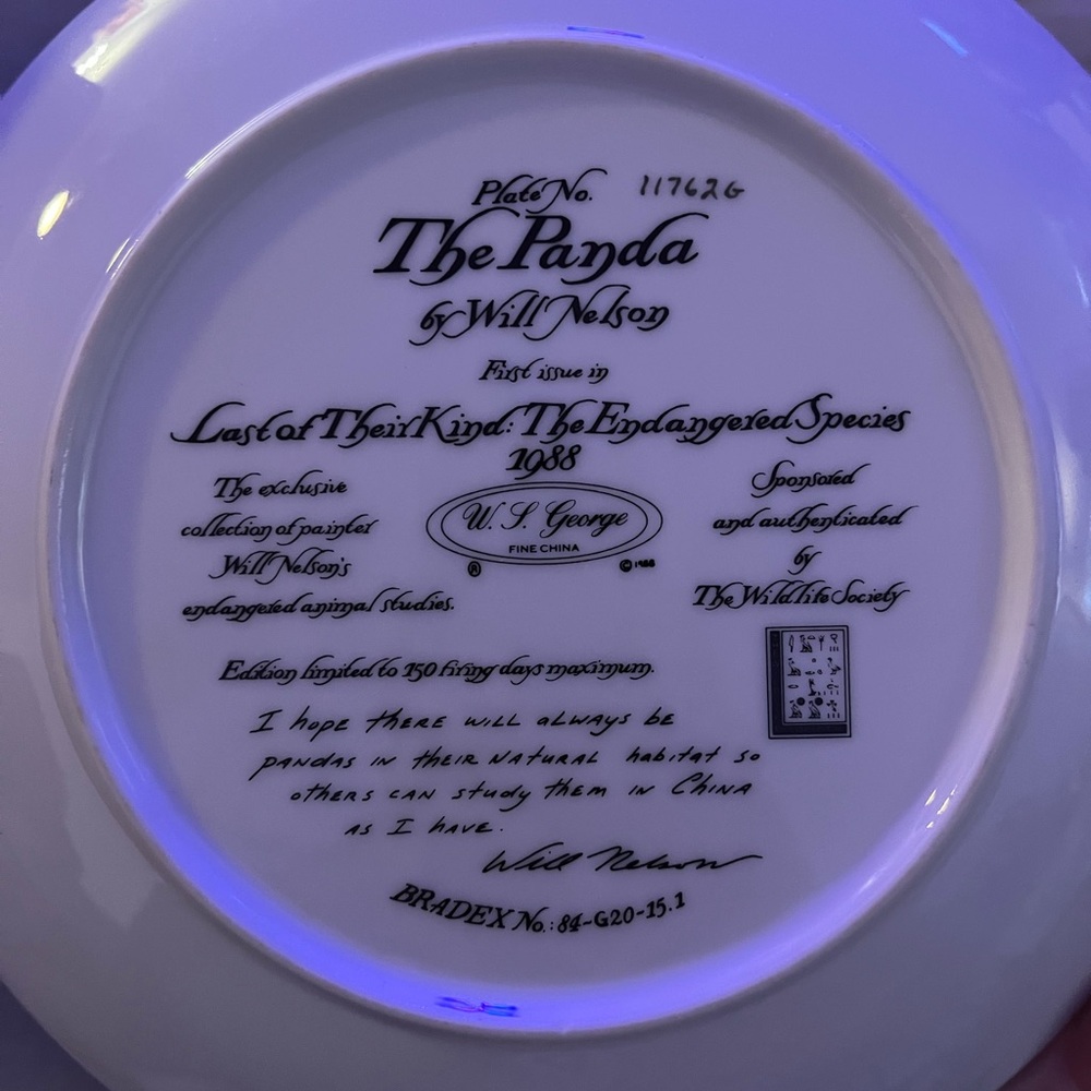 Bradford Exchange Collectible Plate “The Panda” - Picture 2 of 4